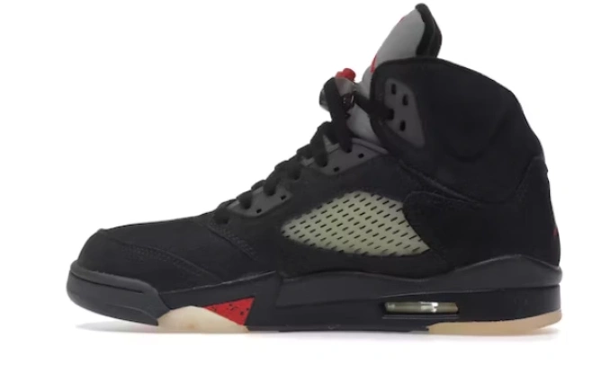 Off DR0092-001 Gore-Tex Retro 5 Jordan Noir 0801